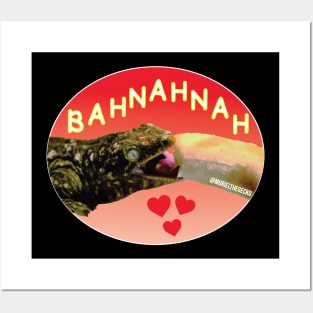 Muriel Loves Bahnahnah (red color) Posters and Art